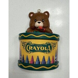 Crayola Collectible Holiday Vintage 1992 Ornament Christmas VTG
